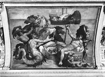 Neptun und das Schiff des Odysseus, 1554